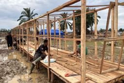 BNPB: Hunian sementara korban banjir di Aceh mulai dibangun