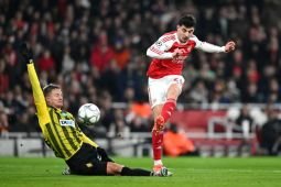 Arsenal sempurna usai taklukkan Kairat Almaty 3-2