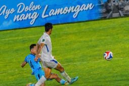 Persela kalahkan Persiba 1-0 meski bermain dengan 10 pemain