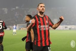 Adrien Rabiot bantu Milan kalahkan Como 3-1