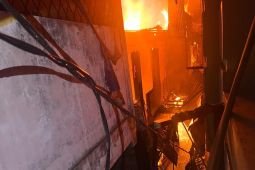 Kebakaran hanguskan 14 rumah dan satu usaha konveksi di Tambora