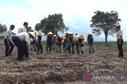 Lapas Porong bangkitkan lahan tidur untuk sarana asimilasi dan edukasi