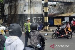 Polresta Malang kerahkan puluhan personel guna cegah macet di libur Imlek