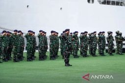 Pasukan Indonesia ditempatkan di Gaza Selatan pada awal April