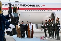 Prabowo arrives in Abu Dhabi for talks with UAE president