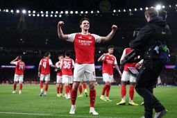 Kalahkan Leverkusen, Arsenal melangkah ke perempat final