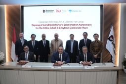 Danantara-INA teken perjanjian investasi di proyek CA-EDC Chandra Asri