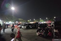 Kendaraan pemudik mulai padati "rest area" KM 57 Tol Cikampek