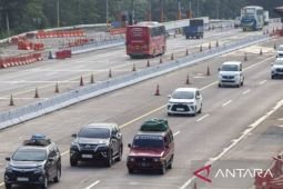 H-6 Lebaran, arus lalu lintas Tol Cipali meningkat didominasi kendaraan minibus