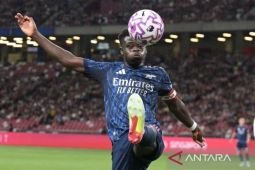Saka senang tandai 300 penampilan untuk Arsenal dengan gol kemenangan