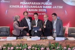 Tumbuh 20,65 persen, Bank Jatim cetak laba bersih Rp1,54 triliun pada 2025