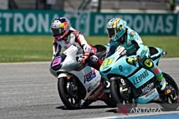 Veda Ega Pratama gagal dapatkan poin di Moto3 Amerika Serikat 2026