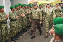 Menhan tinjau satuan baru TNI di Lamongan, ini target besarnya