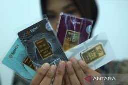 Harga emas UBS-Galeri24 stabil, Antam naik tipis di Pegadaian