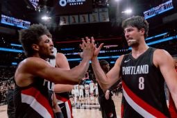 Blazers bangkit tekuk Spurs 106-103 buat kedudukan sama kuat 1-1