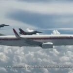 Prabowo marks TNI AU anniversary with in-flight tribute to pilots