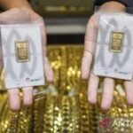 Harga emas UBS turun, Galeri24 dan Antam naik di Pegadaian Sabtu ini