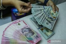 Rupiah menguat seiring ketegangan di Timteng mereda