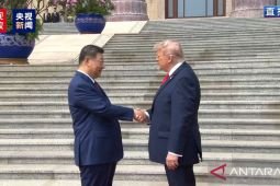 Xi sambut Trump di Balai Besar Rakyat