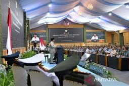 Seskab ungkap isi taklimat Presiden saat Apel Dansat TNI di Unhan