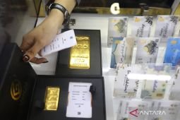 Harga emas UBS, Antam, Galeri24 di Pegadaian Selasa ini melemah