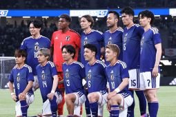 Uji coba, timnas Jepang bekuk Islandia 1-0