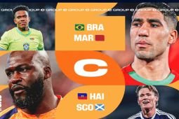 Profil grup C, Brasil favorit dan Maroko jadi penantang
