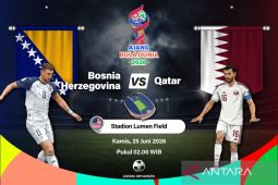 Bosnia-Herzegovina kalahkan Qatar 3-1
