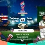 Tanjung Verde vs Arab Saudi, susunan pemain kedua negara