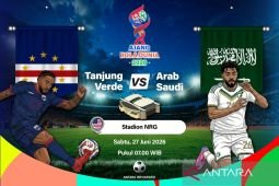Tanjung Verde vs Arab Saudi, susunan pemain kedua negara