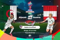 Aljazair vs Austria, laga penentu tiket ke 32 besar