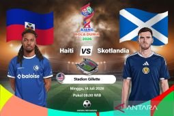 Susunan pemain Haiti vs Skotlandia: Placide dan Robertson pimpin tim