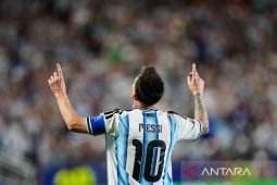 Top skor Piala Dunia: Messi di posisi pertama dengan tiga gol