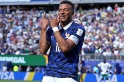 Dua gol Mbappe antar Prancis tundukkan Irak 3-0