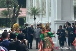 Prabowo sambut Presiden Steinmeier di Istana