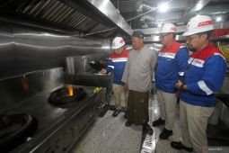 Penyaluran jaringan gas bumi PGN di Pondok Pesantren