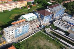 Progres pembangunan Pondok Pesantren Al Khoziny