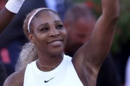 Serena Williams nikmati kemenangan perdana setelah comeback