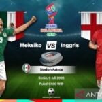Meksiko vs Inggris: Misi akhiri penantian 40 tahun