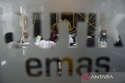 Harga Antam Selasa ini turun Rp9.000 ke Rp2,601 juta/gr