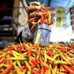 Harga pangan Selasa ini, cabai rawit Rp63.900/kg dan telur ayam Rp29.250/kg