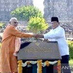 Prabowo dan Modi resmikan kolaborasi Indonesia-India pugar Prambanan