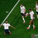 Drama lima gol warnai kemenangan Inggris atas Meksiko