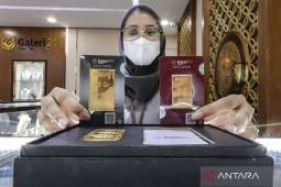 Daftar harga emas tiga jenama di Pegadaian Selasa ini