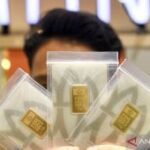 Harga Antam Kamis ini menurun tipis Rp2.000 jadi Rp2,633 juta/gr