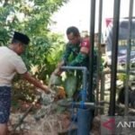 TNI bantu bor sumur di pesantren guna penuhi kebutuhan air bersih