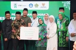 Baznas RI luncurkan Beasiswa Santri di Muktamar ke-35 NU