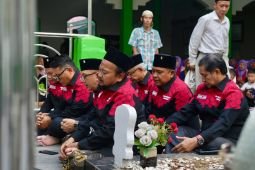 PDIP Jatim ziarah ke makam tokoh pendiri NU jelang Muktamar