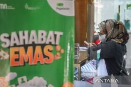Harga emas tiga jenama Pegadaian serempak naik