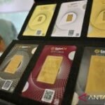 Daftar lengkap harga emas tiga jenama di Pegadaian pada Senin